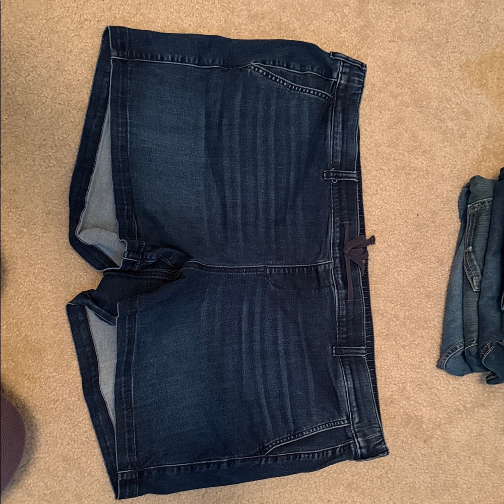 Torrid Dark Blue Weekend Shorts
